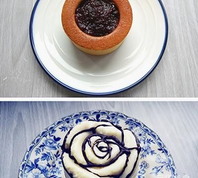 玫瑰冻芝士蛋糕的做法