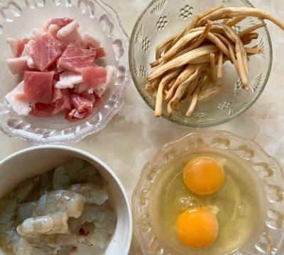 三鲜打卤面，保准你爱吃