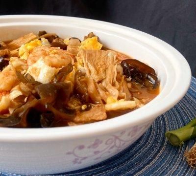 三鲜打卤面，保准你爱吃