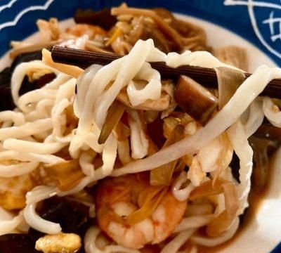 三鲜打卤面，保准你爱吃