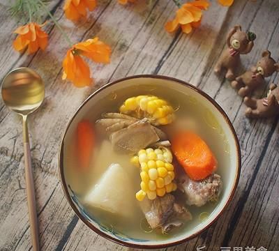 玉米胡萝卜牛蒡汤#kitchenaid的美食故事#