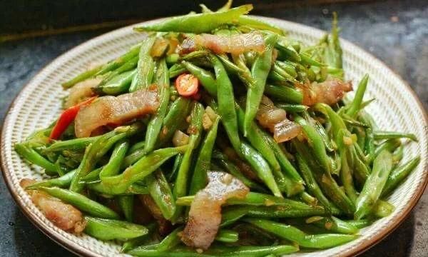 四季豆炒肉丝怎样炒才嫩好吃图10