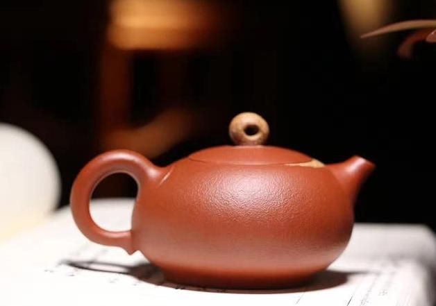 紫砂壶梨皮是什么工艺(紫砂壶有梨皮纹好吗)图4