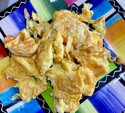 这道西红柿炒鸡蛋一上桌，我的筷子就没停过