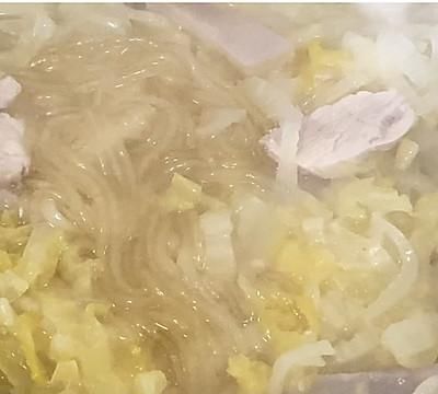 #精致一人食#酸菜炖粉条