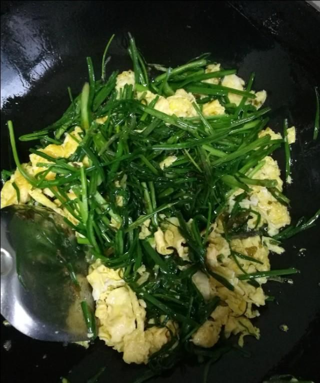 地皮菜炒鸡蛋
