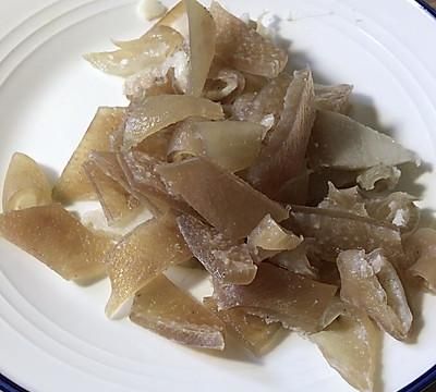 #我心中的冬日限定#肉皮炖萝卜
