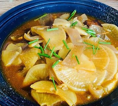 #我心中的冬日限定#肉皮炖萝卜