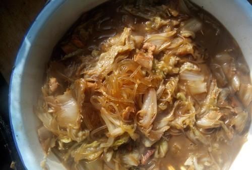 白菜炖粉条怎么做(白菜猪肉炖粉条子)图10
