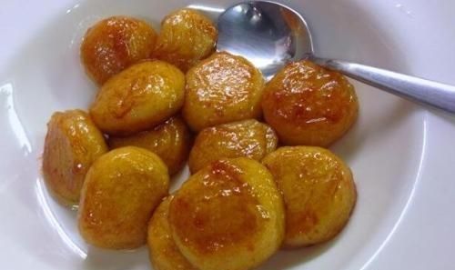 湖南油粑粑的制作方法油炸图2