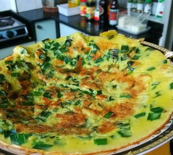 韭菜鸡蛋饼怎么做,韭菜鸡蛋饼怎么做劲道图15