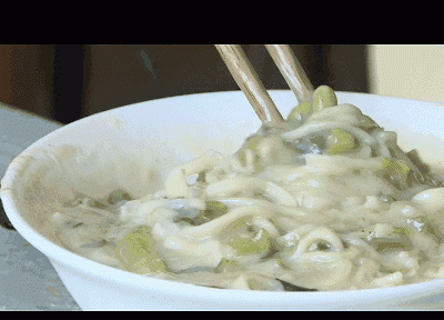 怎样做浆面条(浆面条的浆汤是用什么做的)图1