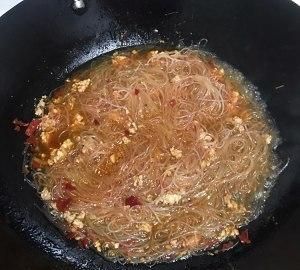 肉末粉条怎么做比较好吃,泡菜肉末粉条的做法图11