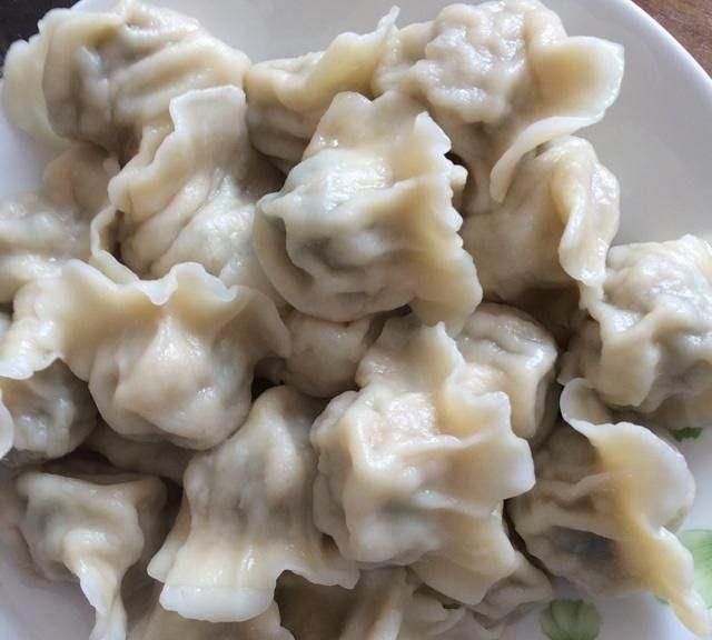 自己动手做鲅鱼韭菜馅饺子,鲅鱼水饺馅的制作方法送给你们图15