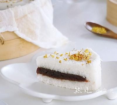 年夜饭 蒸蒸日上步步高—桂花米糕