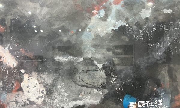 “水”的功效、“墨”的意境 源起——肖志坚新意象作品展在湖南国画馆开幕