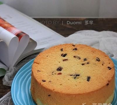 如何做蔓越莓戚风蛋糕,蔓越莓干戚风蛋糕做法图16