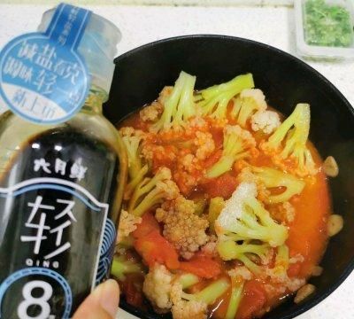 番茄炒花菜你这么做，比买的还好吃