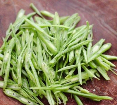 #童年不同样，美食有花样#芸豆丝炒肉丝便当