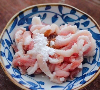 #童年不同样，美食有花样#芸豆丝炒肉丝便当