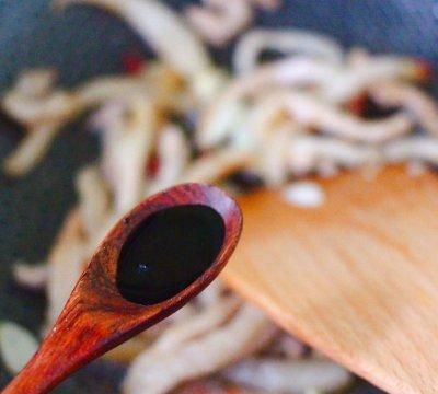 #童年不同样，美食有花样#芸豆丝炒肉丝便当