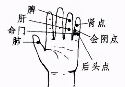 中医养生穴位按摩及功效