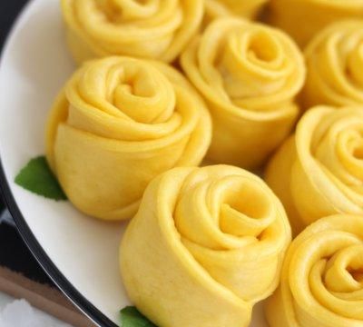 好看又能吃的玫瑰花馒头｜学会做给最爱的他