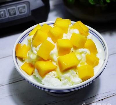芒果酸奶刨冰的做法