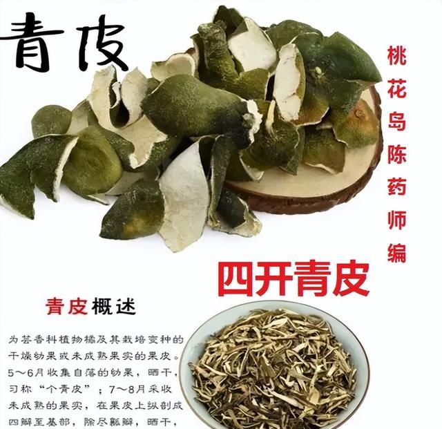 31味理气中药的性味与功效