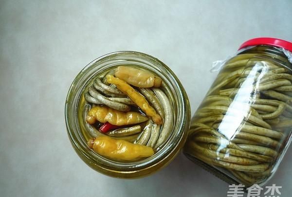 酸豆角怎样腌制,农家腌制酸豆角图21