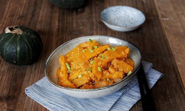 蛋黄焗南瓜（非油炸）