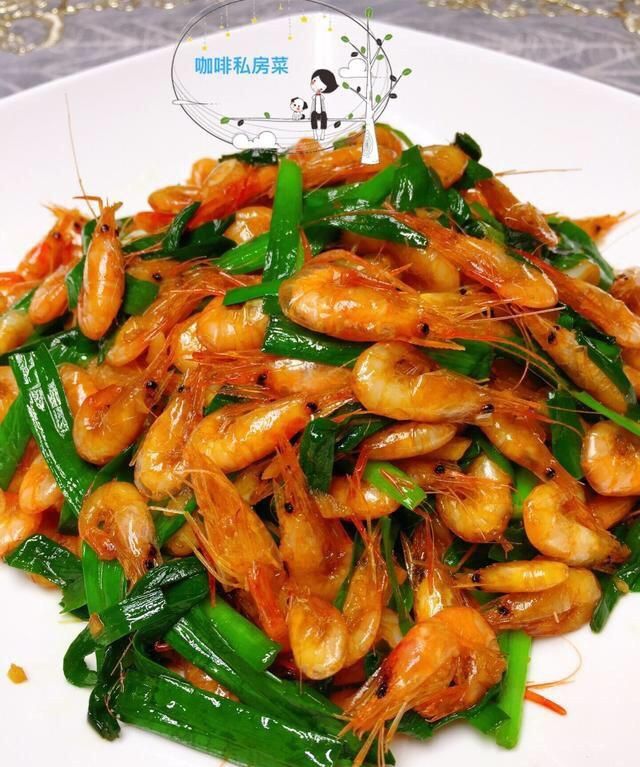 韭菜炒河虾怎么做好吃图9