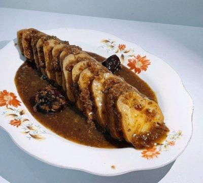 「软糯香甜」桂花糯米藕～巨好吃的莲藕做法
