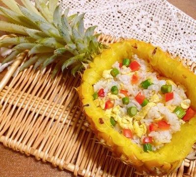 学会在家做柠香菠萝饭，再也不用出门买了