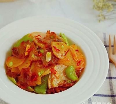 干煸土豆片，超美味的下饭菜