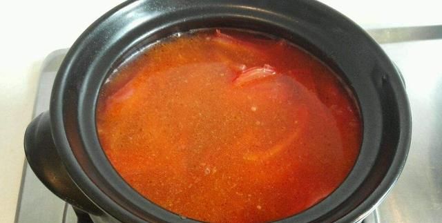 番茄汤怎么做才好喝呢(番茄火锅汤底家庭做法)图6