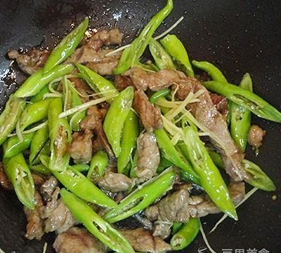 杭椒牛柳的做法