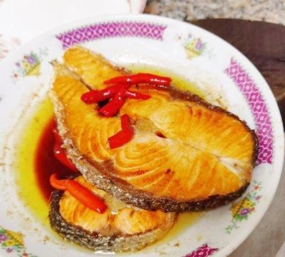 #巨下饭的家常菜#香煎三文鱼