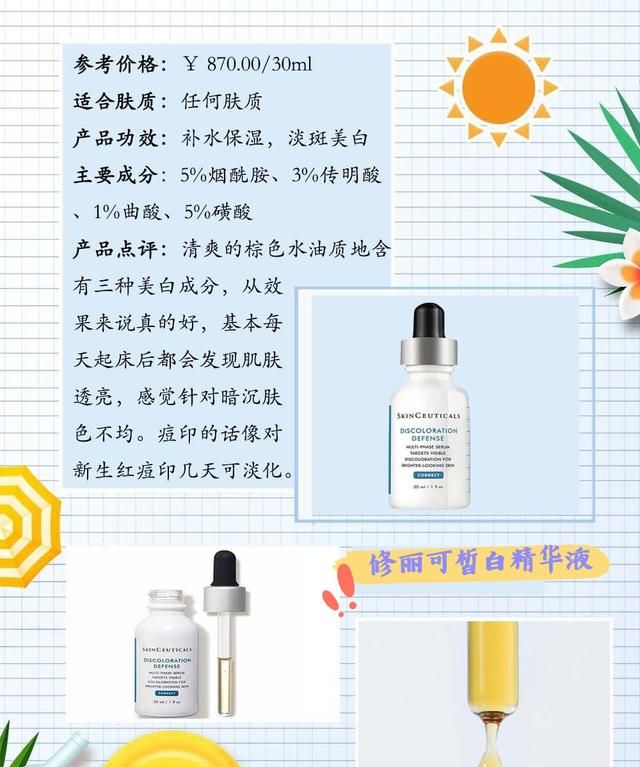 美白精华真的能白？网红大牌美白精华测评