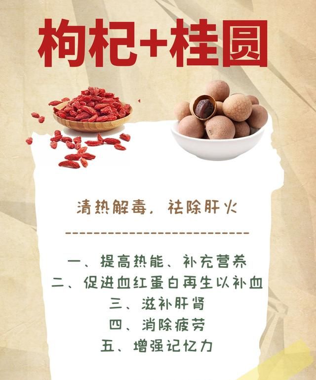 枸杞巧搭配，功效会翻倍