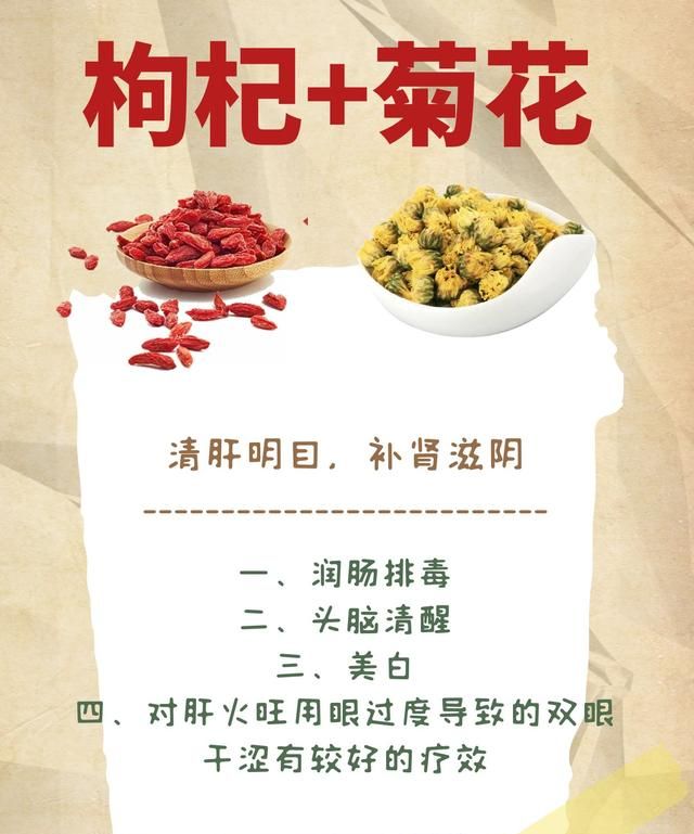 枸杞巧搭配，功效会翻倍