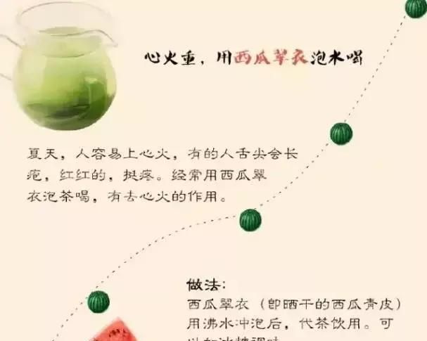 西瓜皮可千万别扔！泡茶、煮汤，史上最全15大吃法，10种养生功效