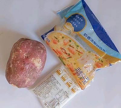 #精致一人食#芝士焗红薯