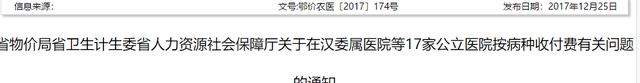 明码标价！同济协和等医院将对这101个病种实现收费同价！（附价格表）