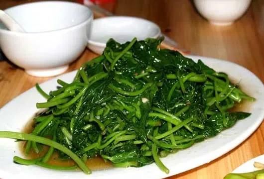 红薯叶怎么炒好吃图2