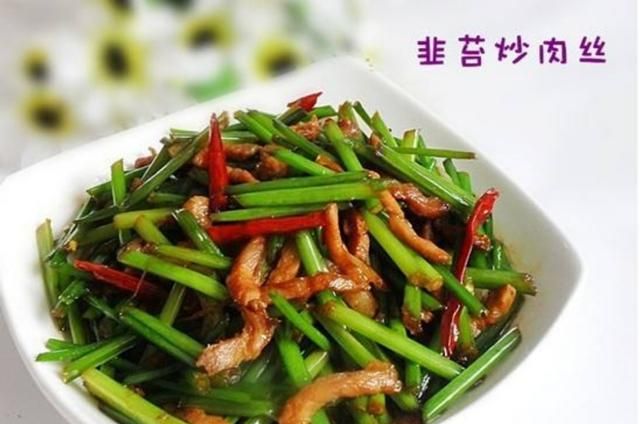 韭苔炒肉丝怎么做好吃,韭苔香菇炒肉丝的做法图14