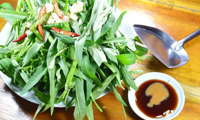 空心菜和贡菜是一个菜吗(空心菜晒干菜怎么吃)图3