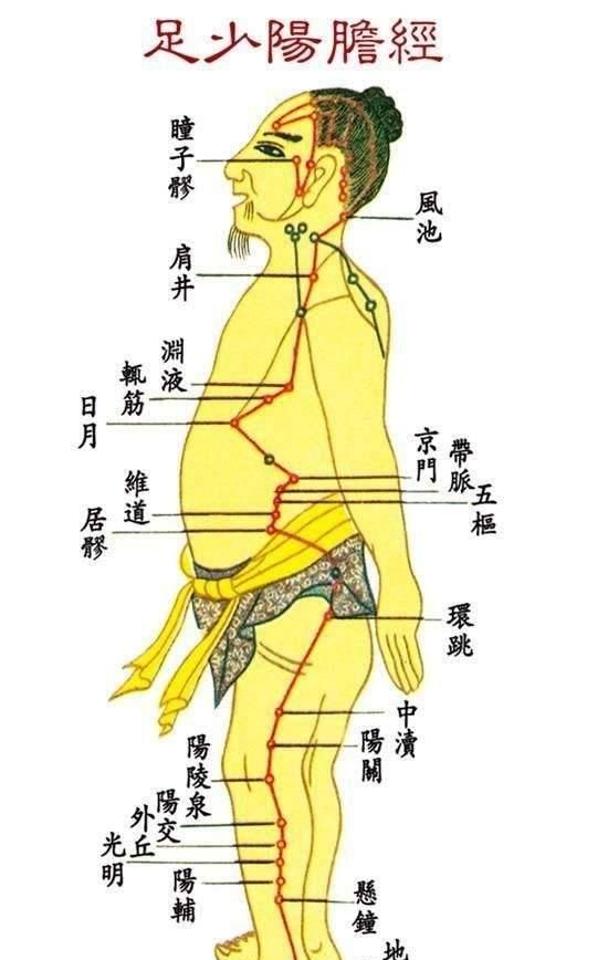 胆经一通，万病无踪！1套真人胆经操，5分钟学会，早敲胆经，早治病症