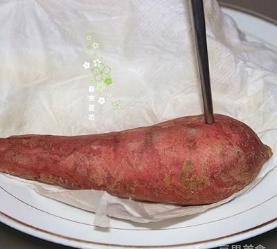 微波炉红薯的做法