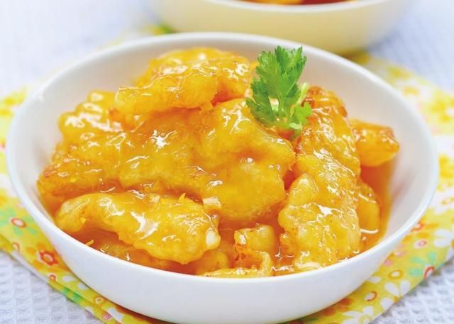 宝宝不挑食，来一份清新果香味的橙香鱼块，酸酸甜甜宝宝吃得香